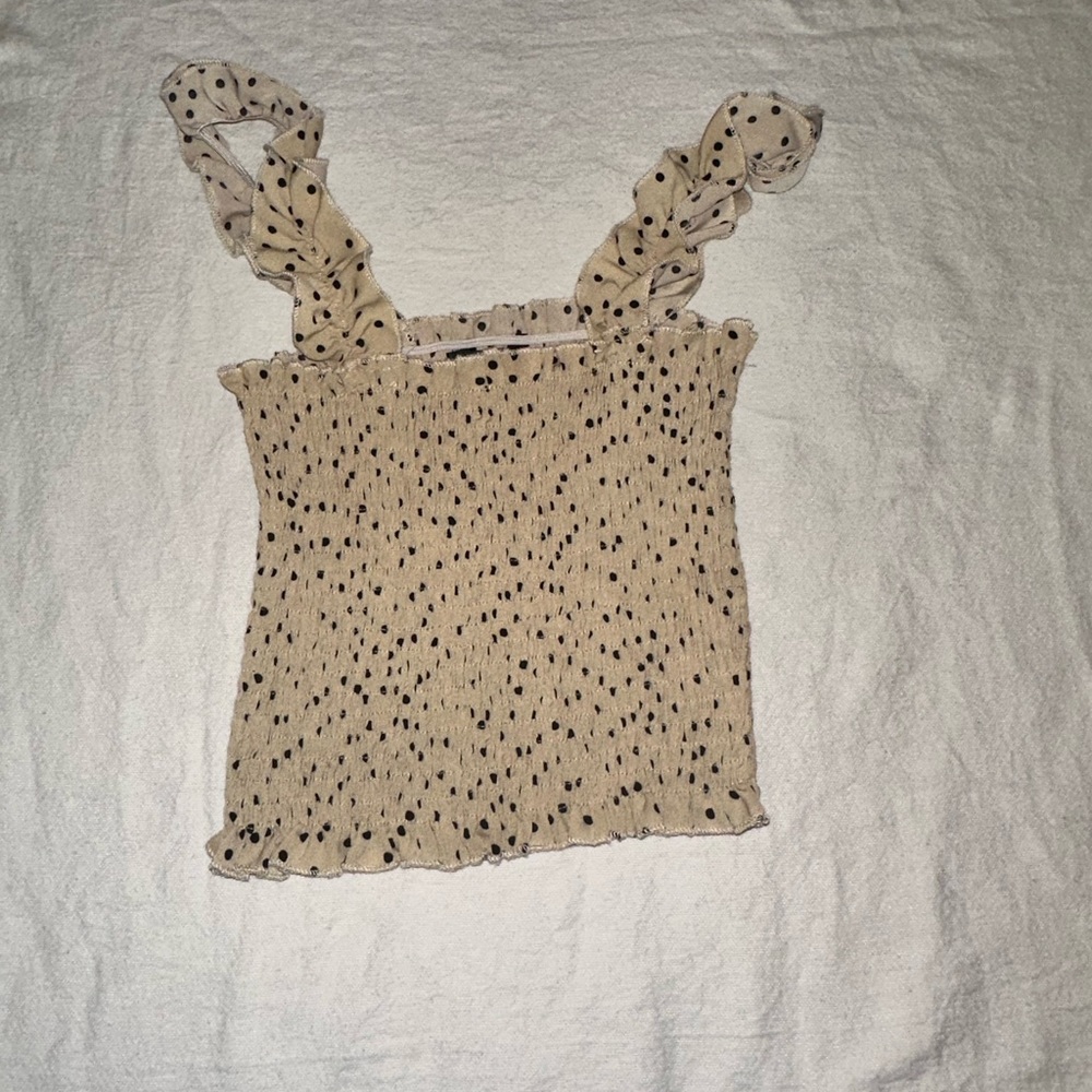 Spotted Crop Top